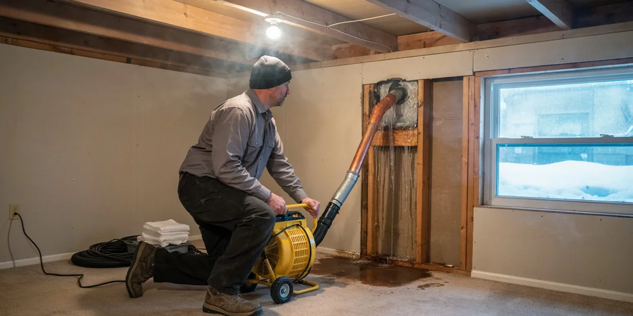Frozen Pipe Cleanup in Castle Rock, CO