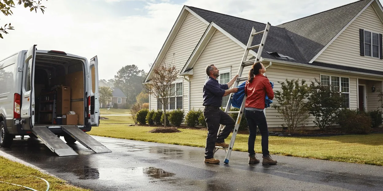 Roof Leak Water Damage in Castle Rock, CO